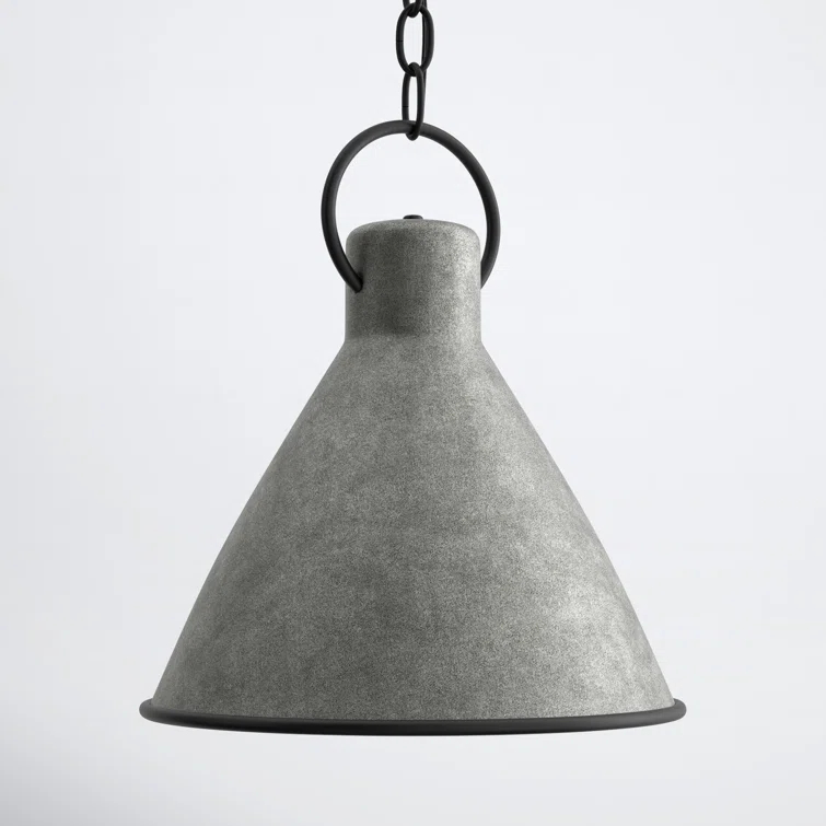 Dax Single Light Metal Dimmable Pendant