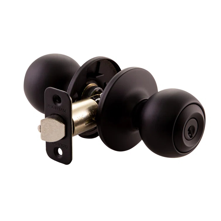 Ball Keyed Entry Door Knob