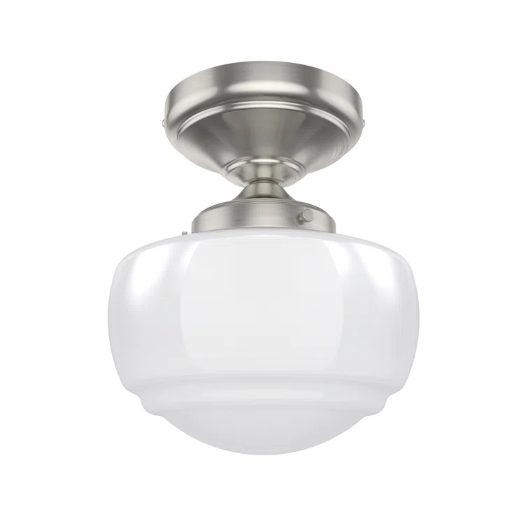 Hunter Fan Hunter Saddle Creek 1 Light Mini Flush Mount Ceiling Light Fixture