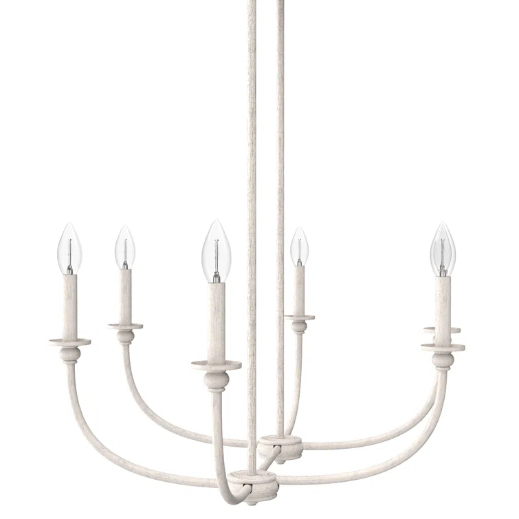 Hunter Southcrest 6 Light Linear Chandelier Ceiling Light Fixture