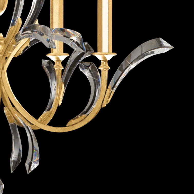 Beveled Arcs 5 - Light Classic / Traditional Chandelier