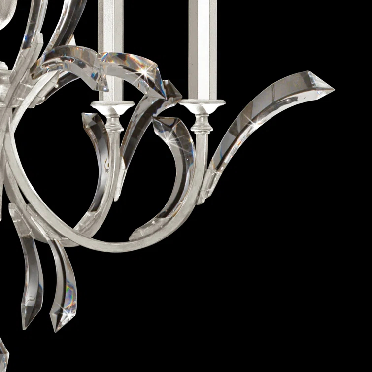 Beveled Arcs 5 - Light Classic / Traditional Chandelier