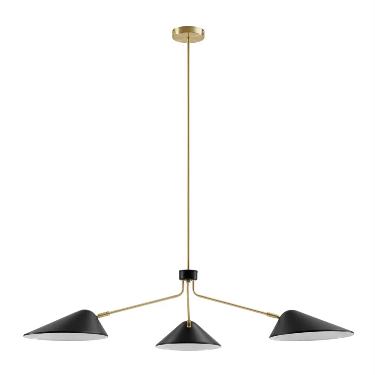 Modway Journey 3-Light 14" Arm Pendant