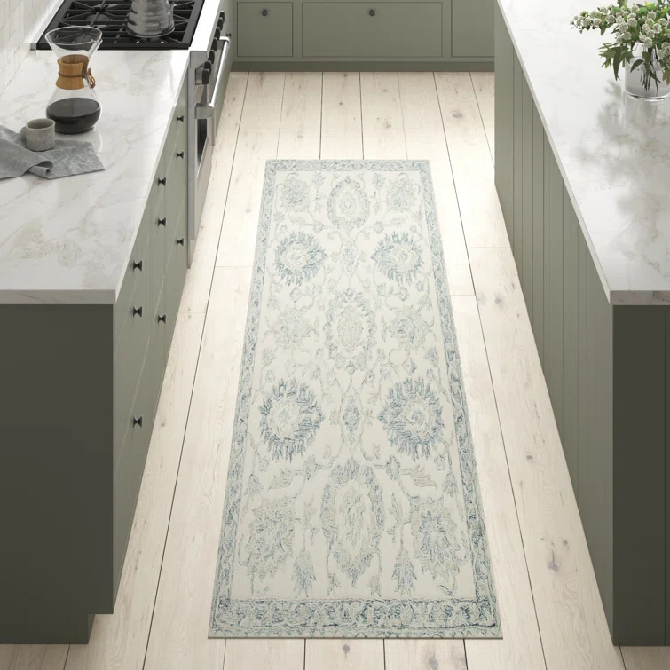Aden Oriental Hand-Hooked Wool Area Rug