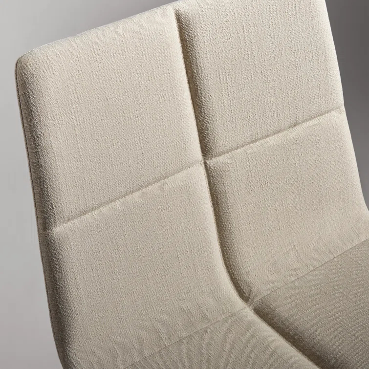 Gunmetal Textured Leather Counter Stool with Black Metal Frame