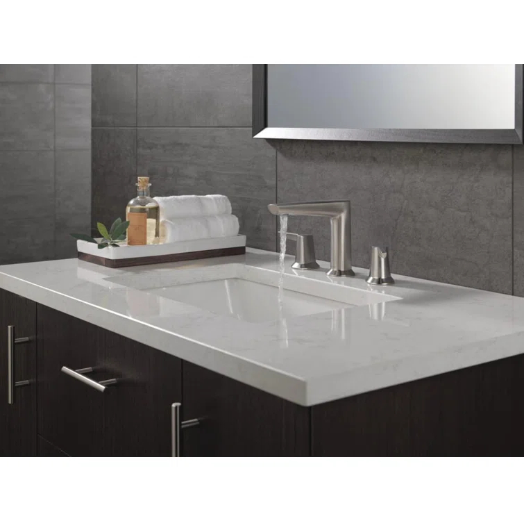 Galeon Widespread Bathroom Faucet with Drain Assembly