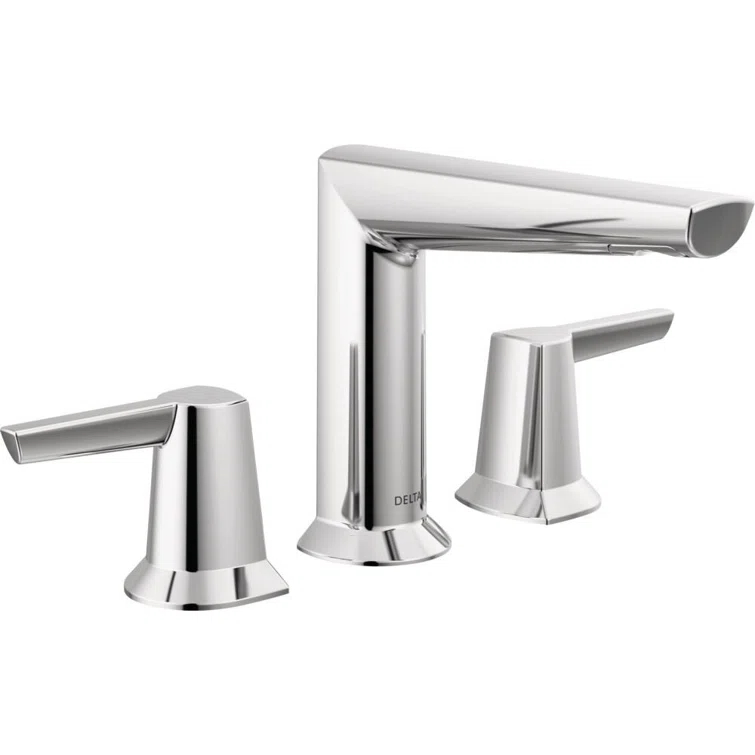 Galeon Widespread Bathroom Faucet with Drain Assembly