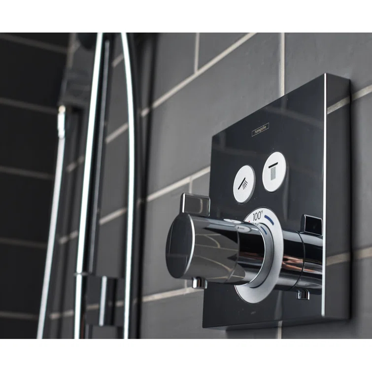 ShowerSelect 1-Handle 6-Inch Wide, Temperature Memory, Thermostatic Valve Trim Only, with Diverter