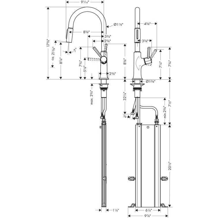 Locarno Single Handle Kitchen Faucet