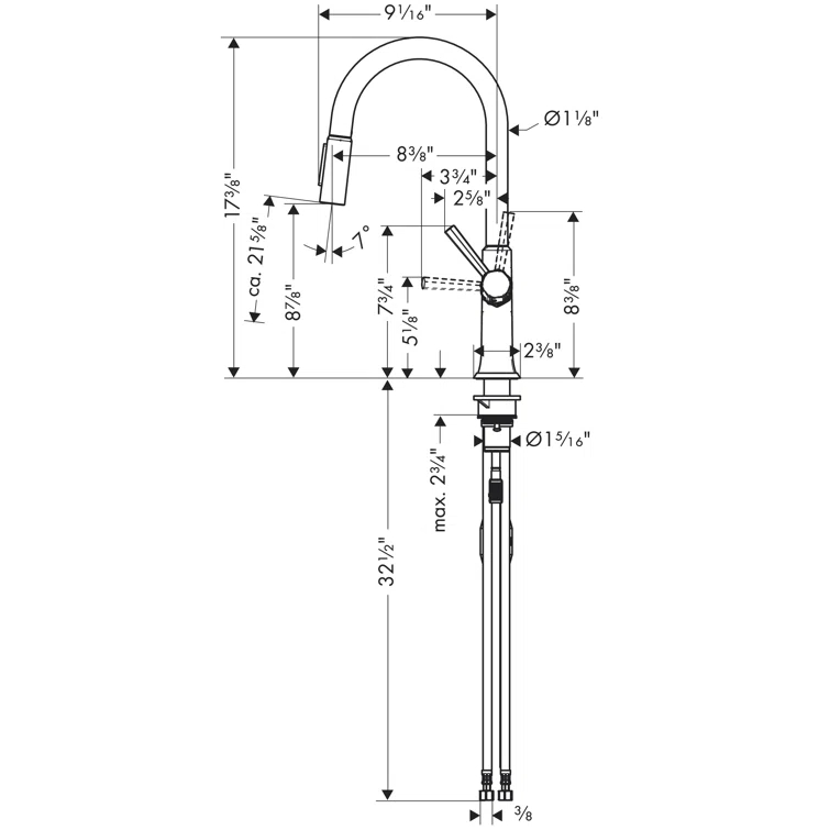 Locarno Single Handle Kitchen Faucet