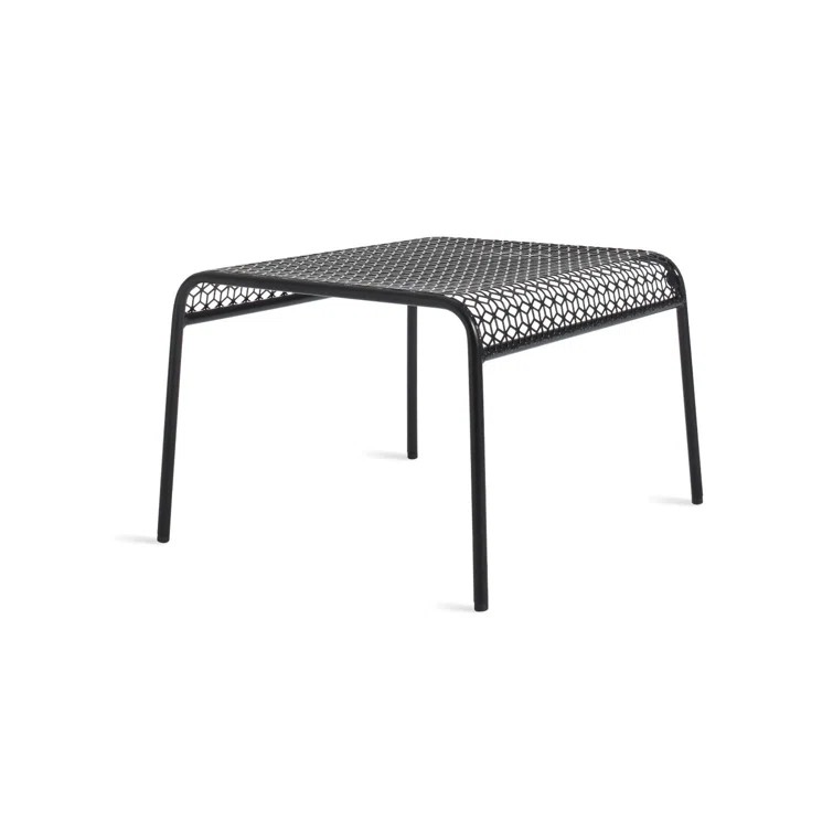 Hot Mesh Metal Outdoor Ottoman