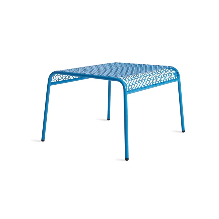 Hot Mesh Metal Outdoor Ottoman