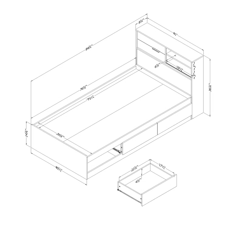 Fynn Bed And Headboard Set