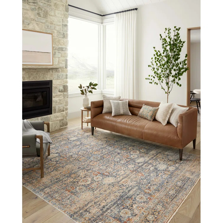 Angela Rose x Loloi Angela Rose x Loloi Blake Navy / Multi Area Rug