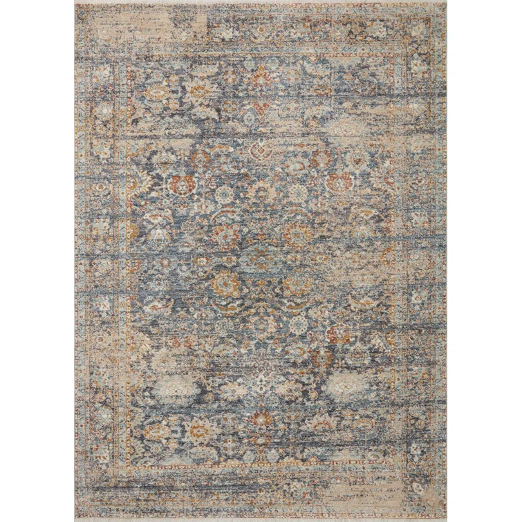 Angela Rose x Loloi Blake Navy / Multi Area Rug