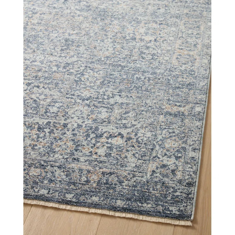 Angela Rose x Loloi Blake Denim / Taupe Area Rug