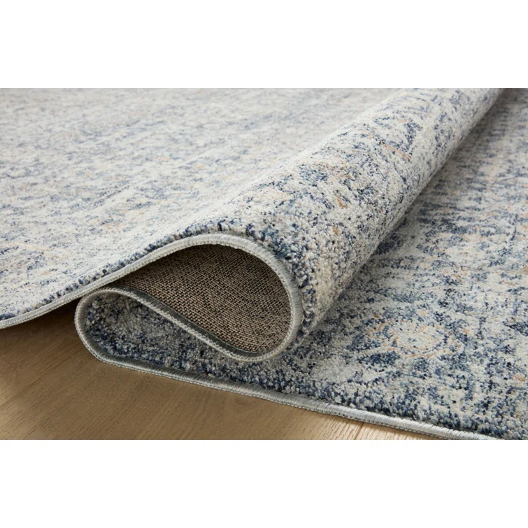 Angela Rose x Loloi Blake Denim / Taupe Area Rug