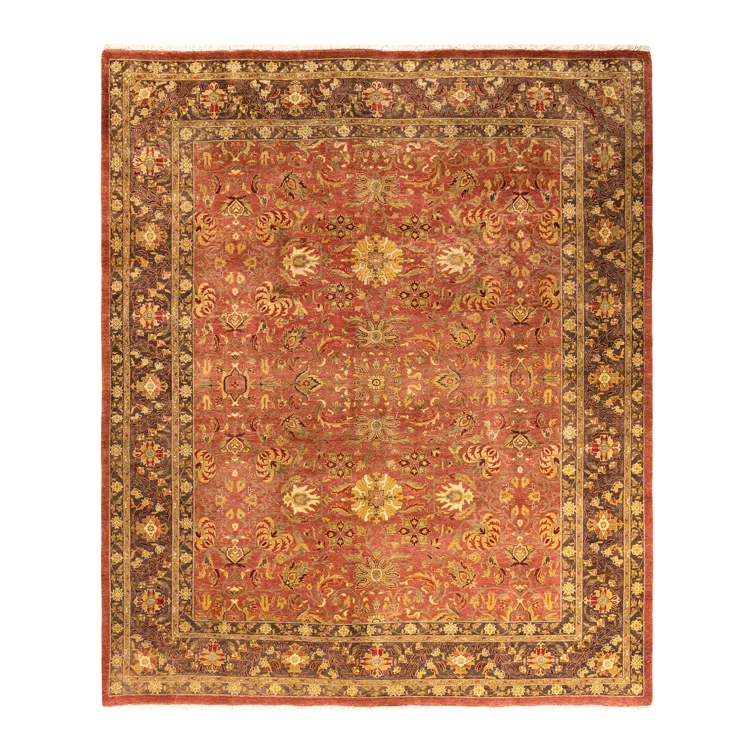 Haynie One-of-a-Kind 7' 10" X 9' 4" Hand Knotted Area Rug
