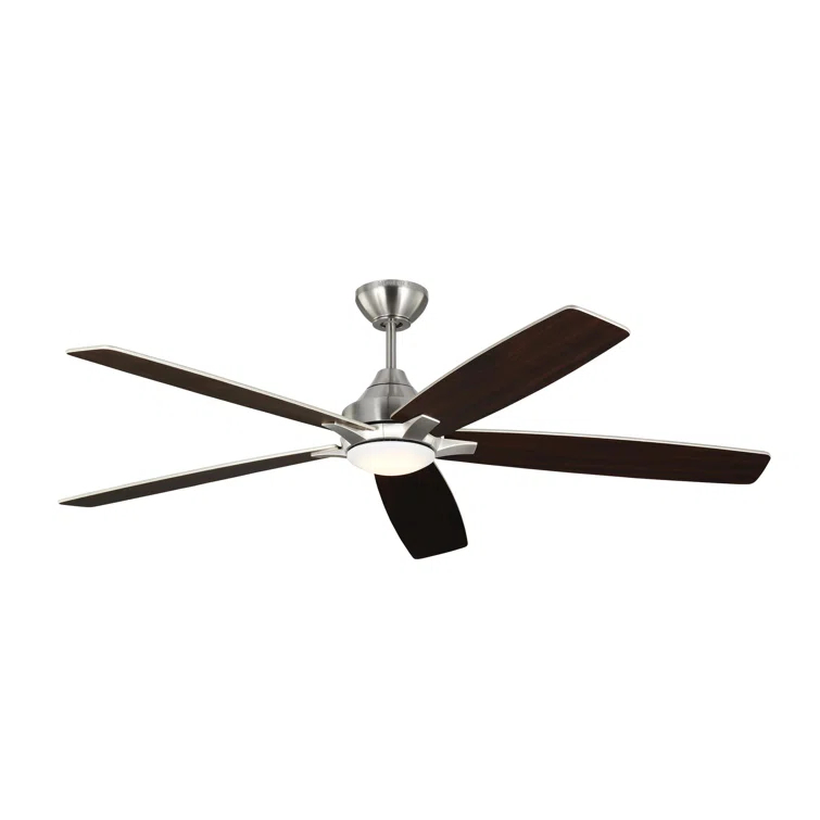 Lise 60'' 5 Blade Ceiling Fan with LED Light Kit