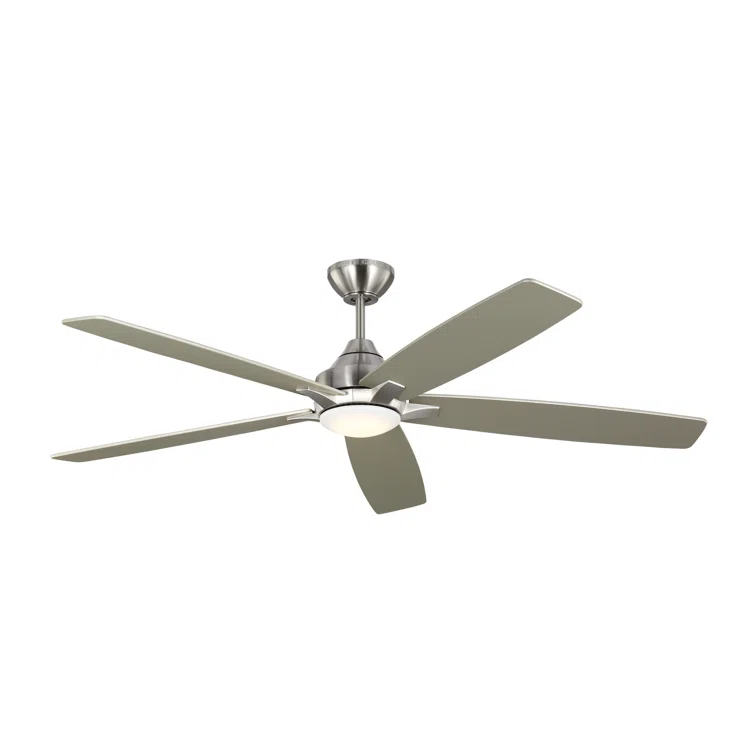 Lise 60'' 5 Blade Ceiling Fan with LED Light Kit