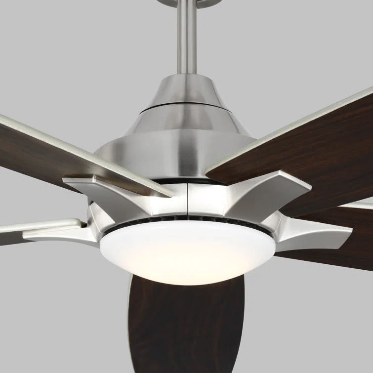 Lise 60'' 5 Blade Ceiling Fan with LED Light Kit