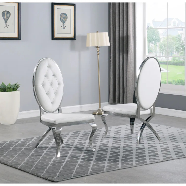 - Person Glass Top Double Pedestal Dining Set