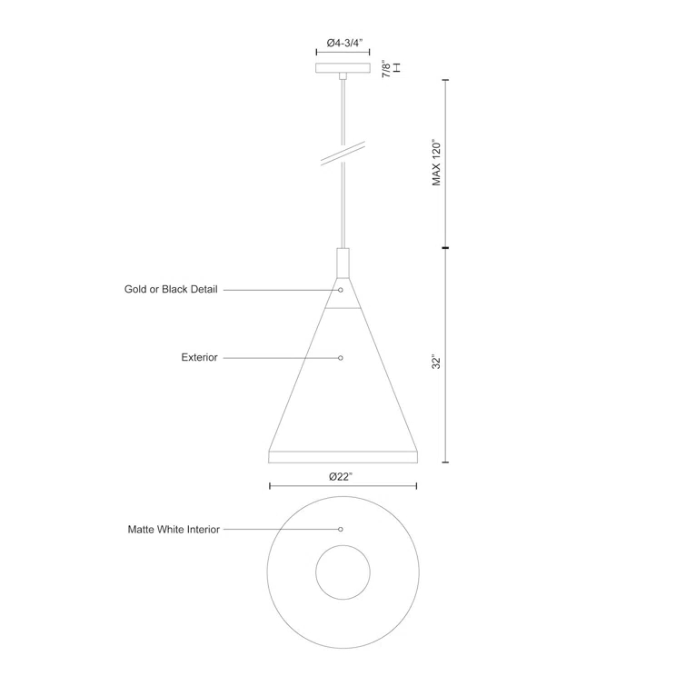 1 - Light Single Pendant