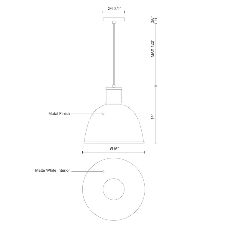 Irving 1 - Light Single Pendant
