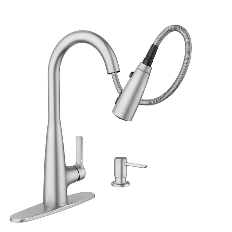 Haelyn Touchless Single-Handle Pulldown Sprayer Kitchen Faucet with MotionSense Wave and Power Clean