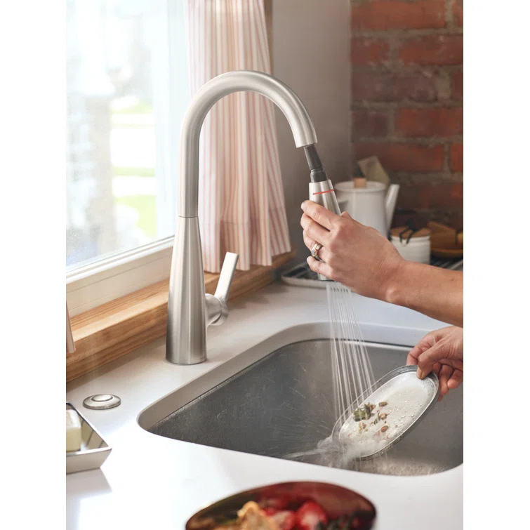 Haelyn Touchless Single-Handle Pulldown Sprayer Kitchen Faucet with MotionSense Wave and Power Clean