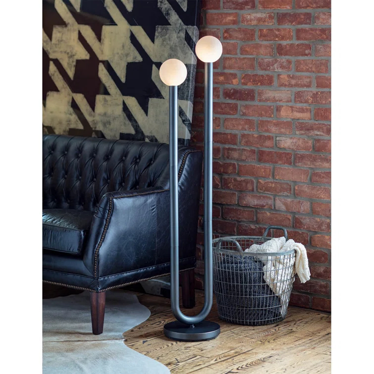 Happy Floor Lamp by Regina Andrew - Polished Nickel