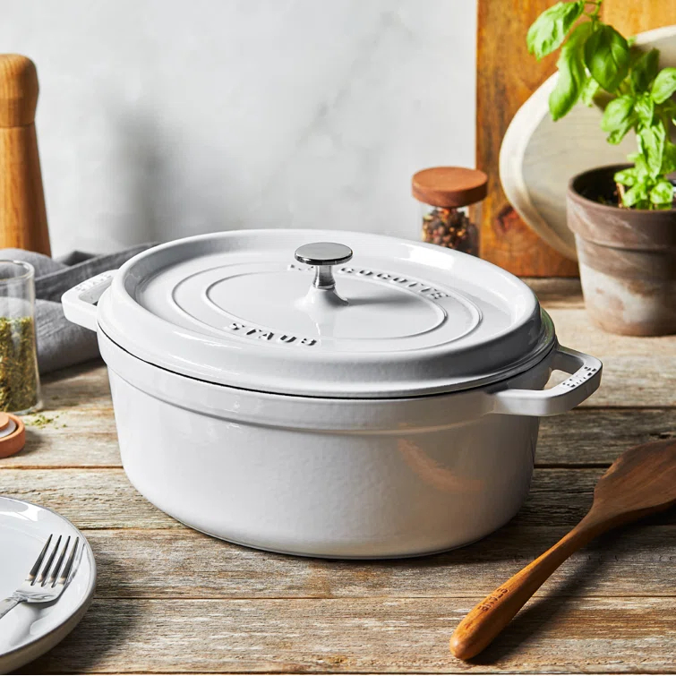 Staub Cast Iron Oval Cocotte
