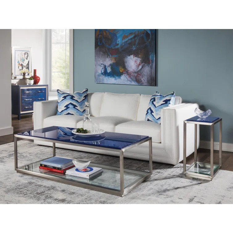 Artistica Home Signature Designs Ultramarine Rec Cocktail Table