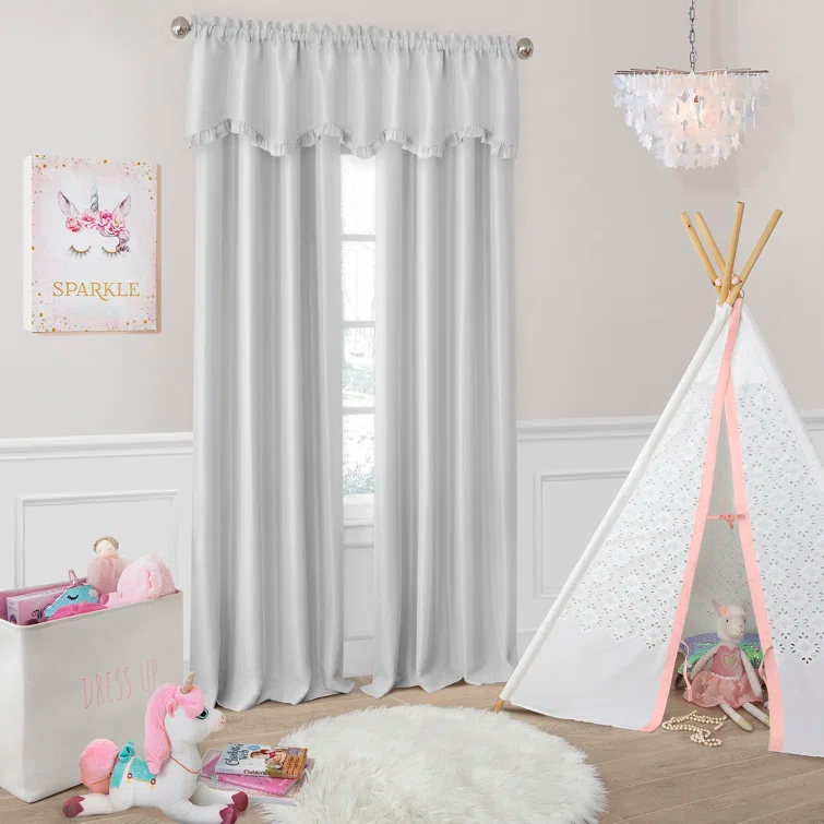 Ransdell Polyester Room Darkening Single Curtain Panel Single Panel