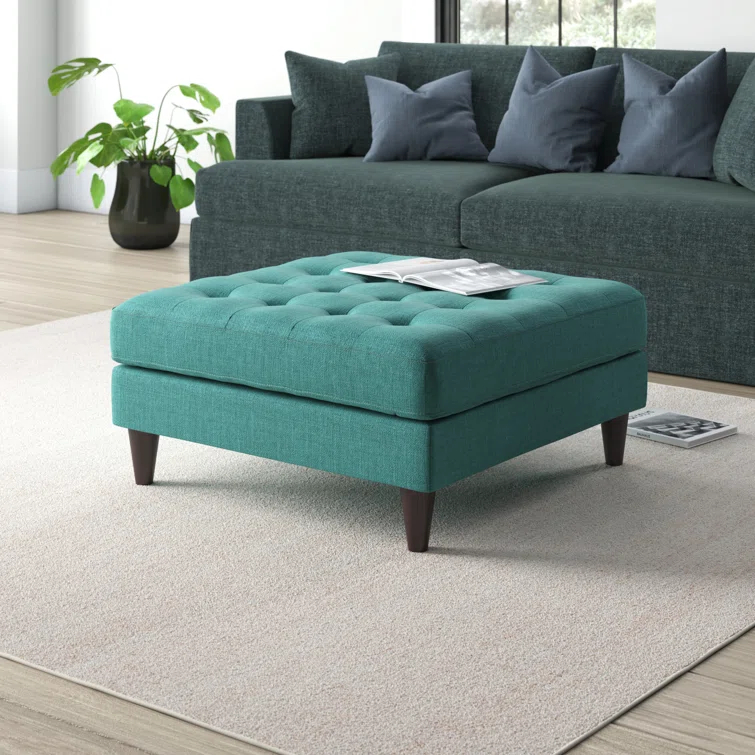 Modway Empress Upholstered Fabric Large Ottoman