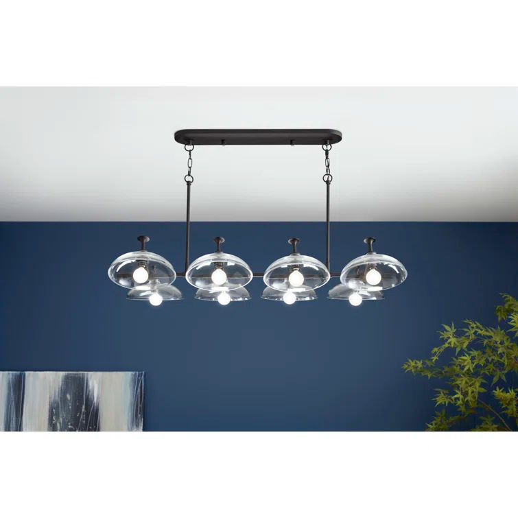 Tone™ 41" Eight-Light Chandelier