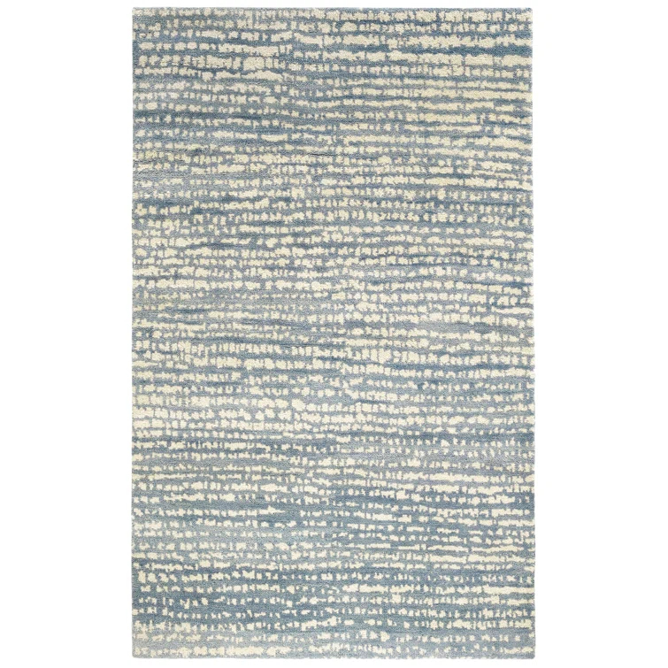Shepherd Pewter Blue Hand Knotted Wool Rug