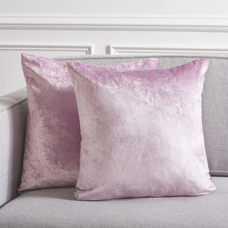 Safavieh Velvet Reversible Pillow Cover (Set of 2)
