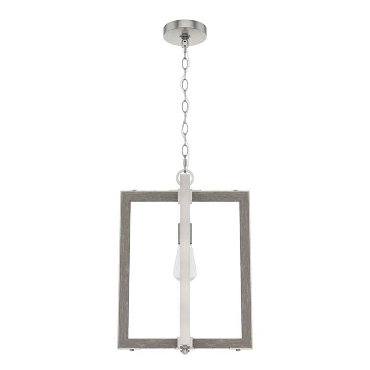 Woodburn 1 - Light Single Geometric Pendant