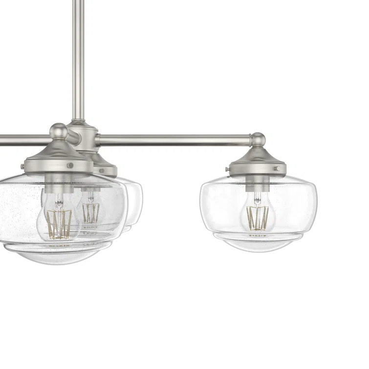 Saddle Creek 7 - Light Kitchen Island Linear Pendant