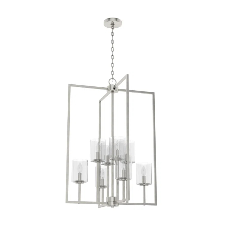 Hunter Fan Kerrison 8 - Light Geometric Large Foyer Pendant