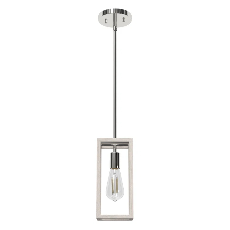 Hunter Fan Squire Manor 1 - Light Rectangle Mini Pendant
