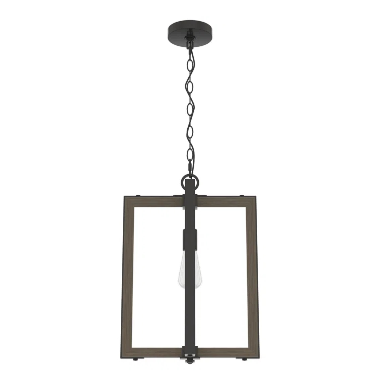 Woodburn 1 - Light Single Geometric Pendant