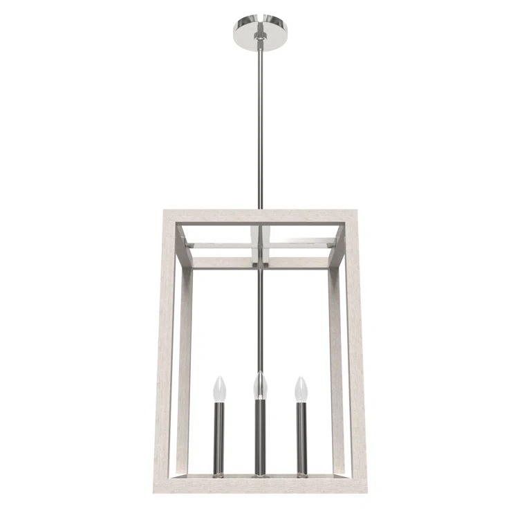 Hunter Fan Squire Manor 4 - Light Square 12 inch Pendant