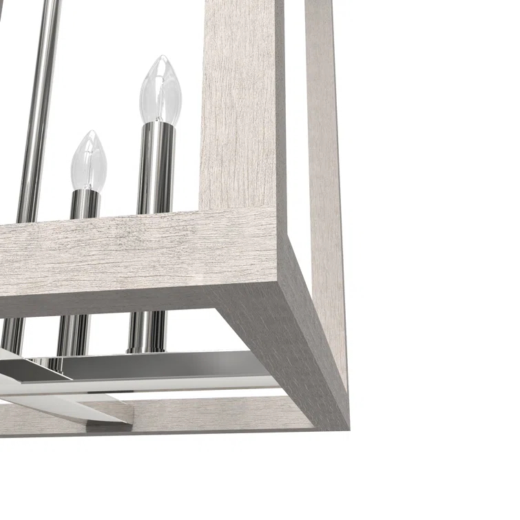 Hunter Fan Squire Manor 4 - Light Square 12 inch Pendant