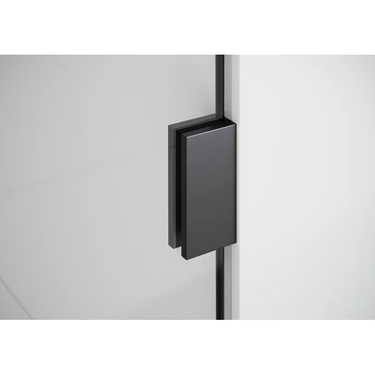 Solaris 36 in. x 78 in. Fully Frameless Radius Single Fixed Shower Panel
