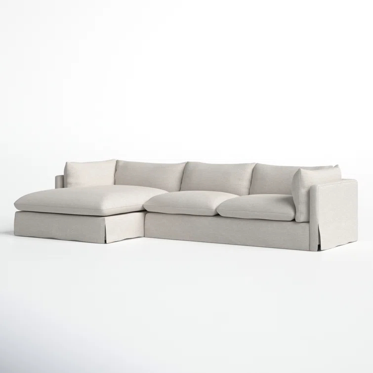 Reggio 2 - Piece Slipcovered Chaise L-Sectional