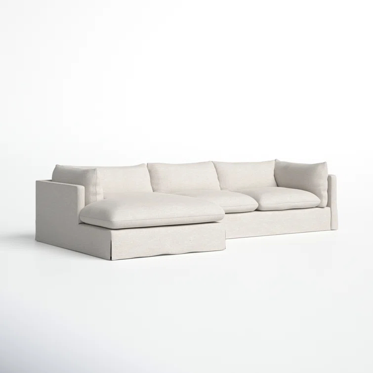 Reggio 2 - Piece Slipcovered Chaise L-Sectional