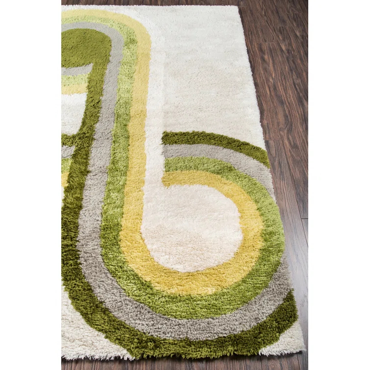 Hand Tufted Geometric Rug