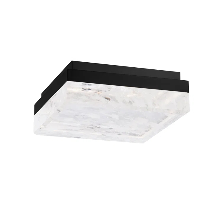 Whisper Crystal LED Flush Mount